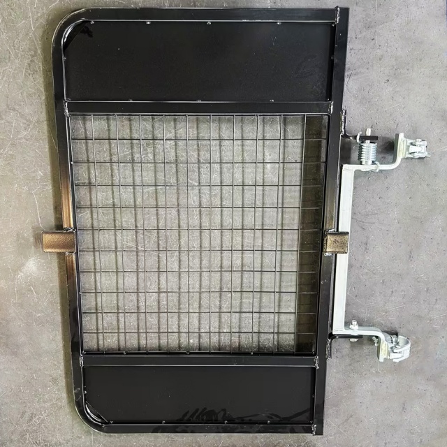 Black Scaffolding Gate Cancello per impalcature nero